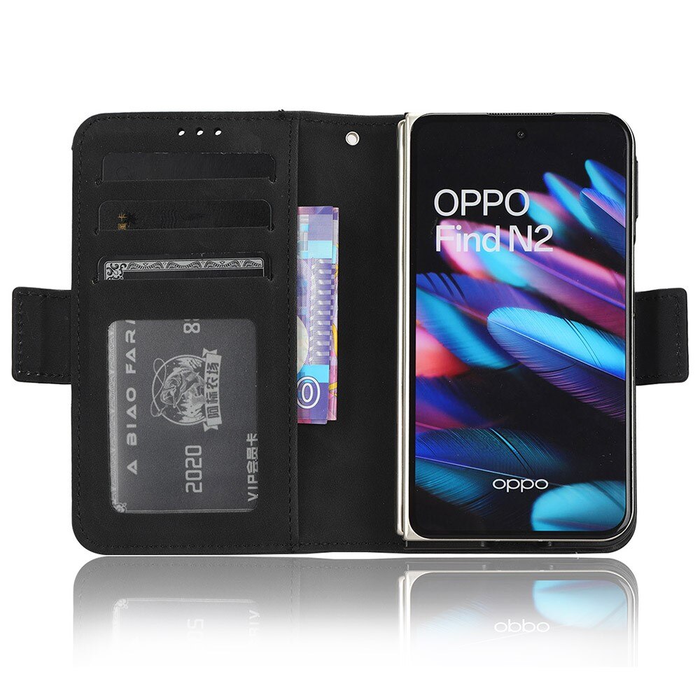 Multi Tegnebogsetui Oppo Find N2 sort