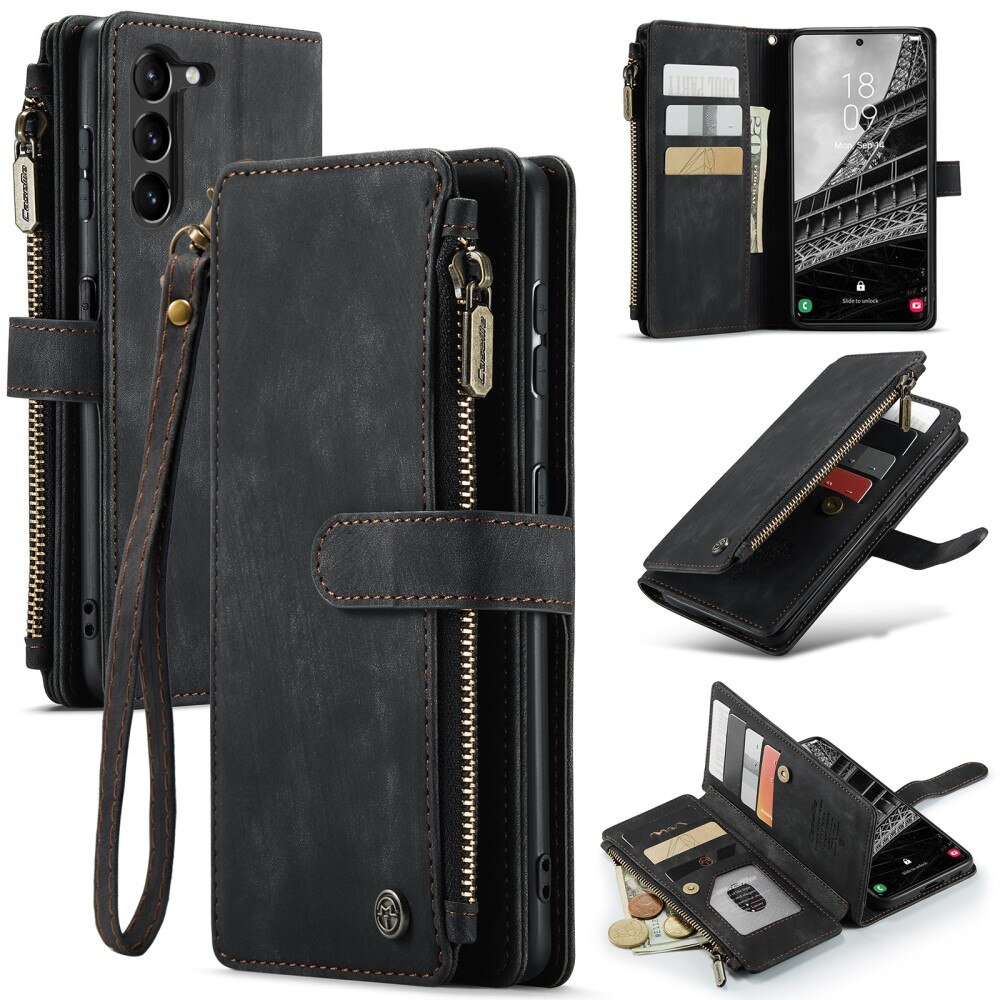 Zipper Wallet Samsung Galaxy S23 Plus Sort