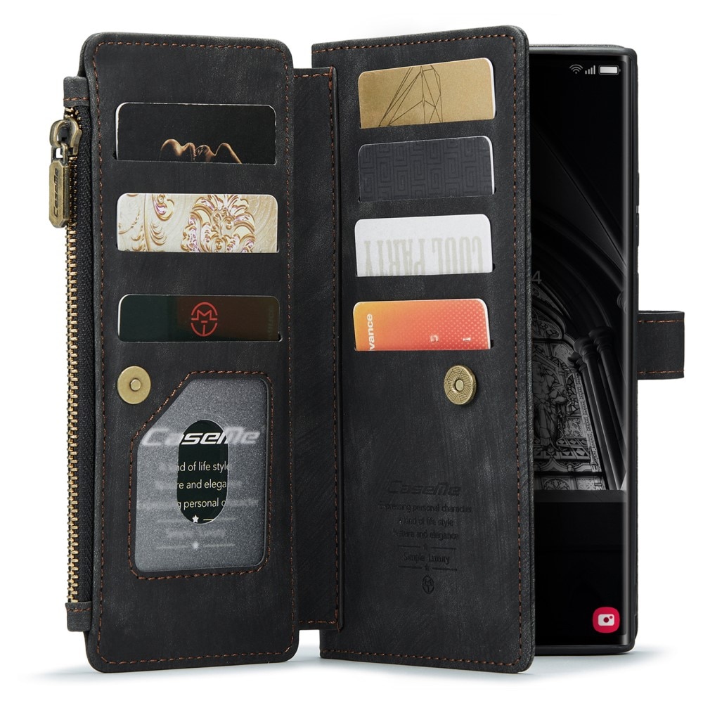 Zipper Wallet Samsung Galaxy S23 Ultra sort