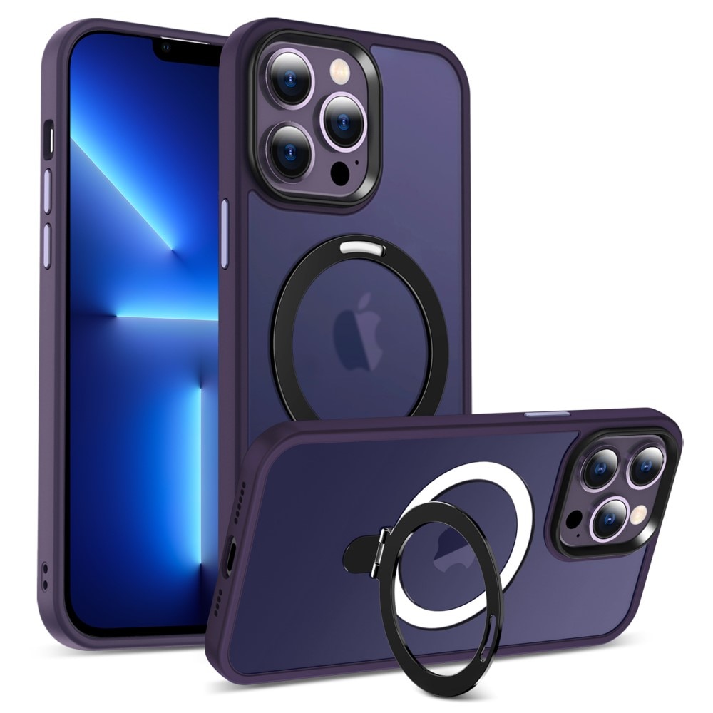 Hybridcover MagSafe Ring iPhone 13 Pro Lilla