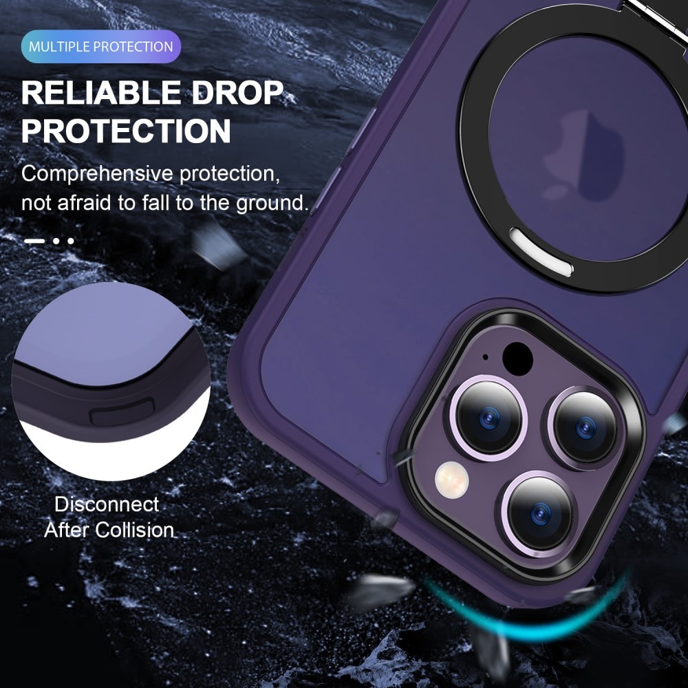 Hybridcover MagSafe Ring iPhone 13 Pro Lilla