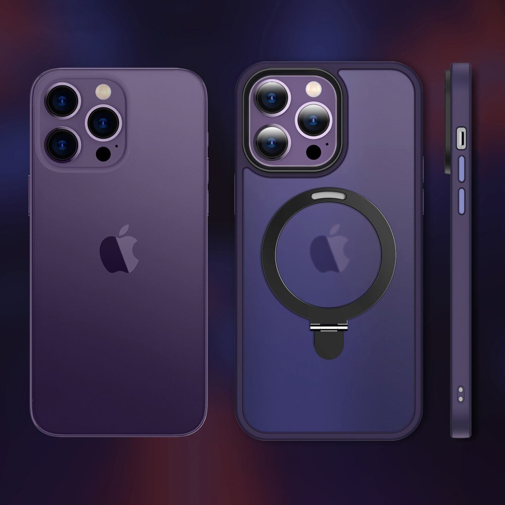 Hybridcover MagSafe Ring iPhone 13 Pro Lilla