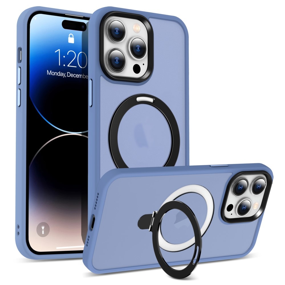 Hybridcover MagSafe Ring iPhone 14 Pro Max Blå