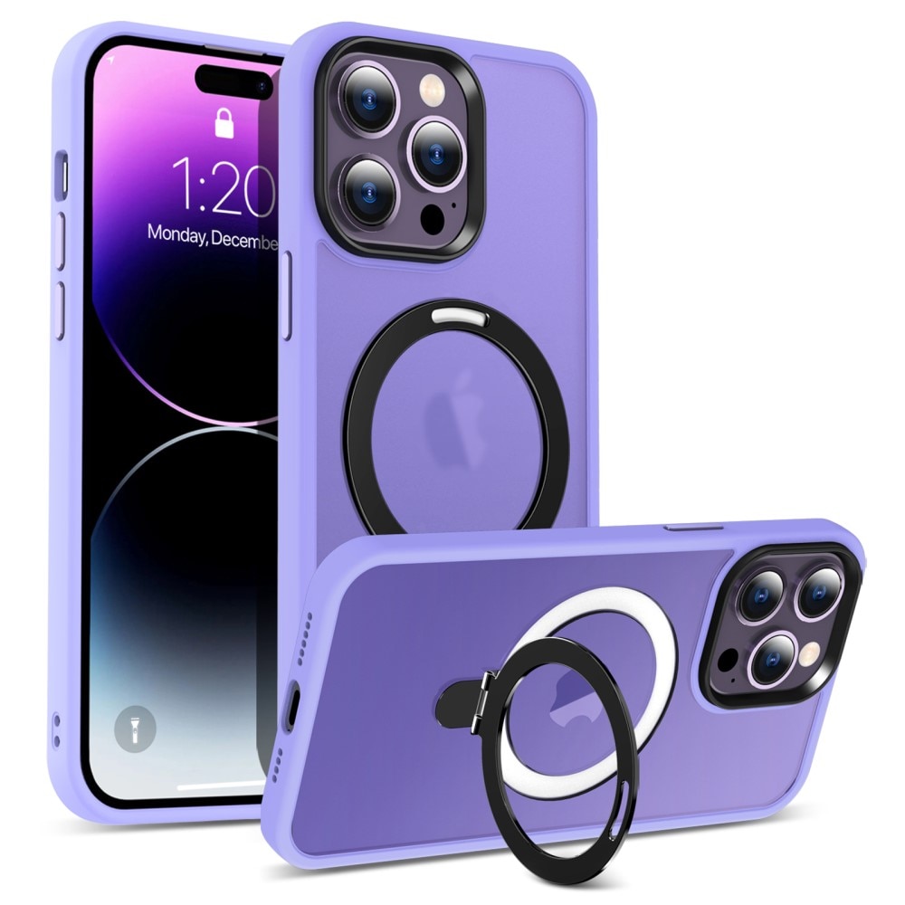 Hybridcover MagSafe Ring iPhone 14 Pro Max lavendel