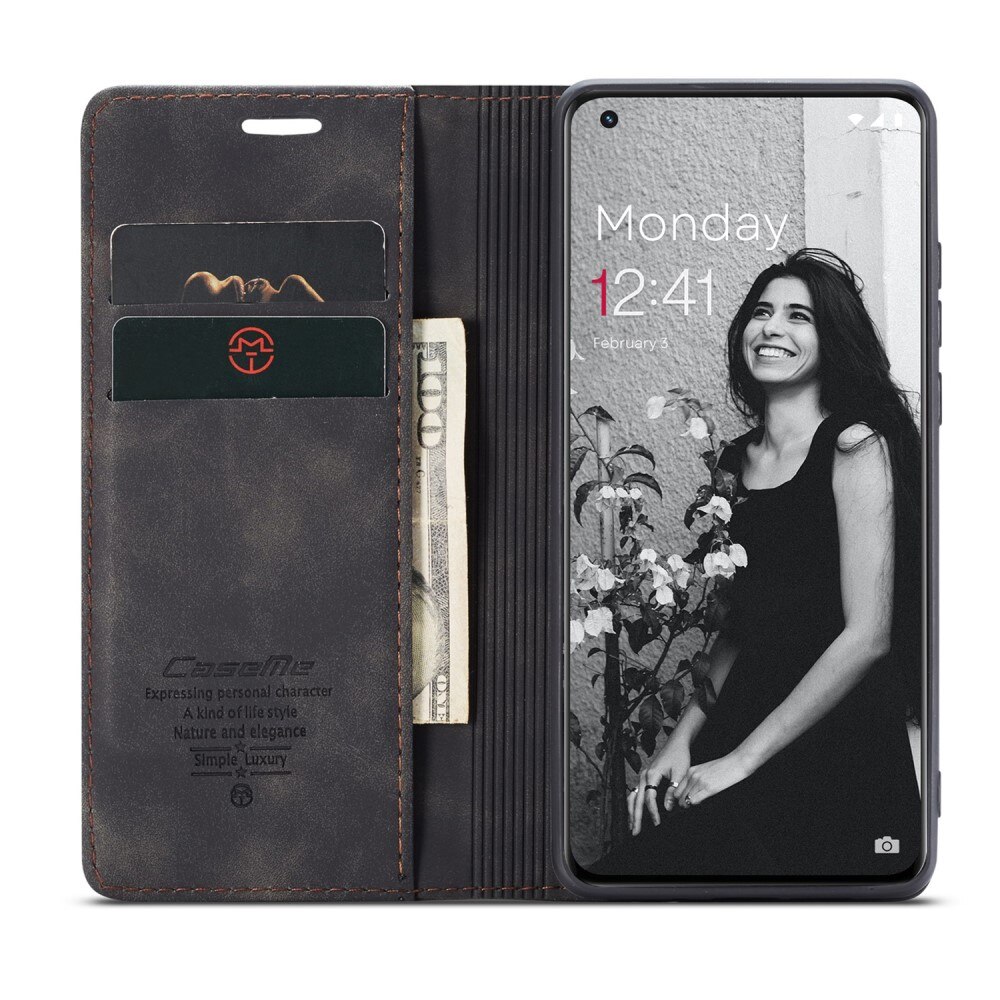 Slim Pung Etui  OnePlus 11 Sort