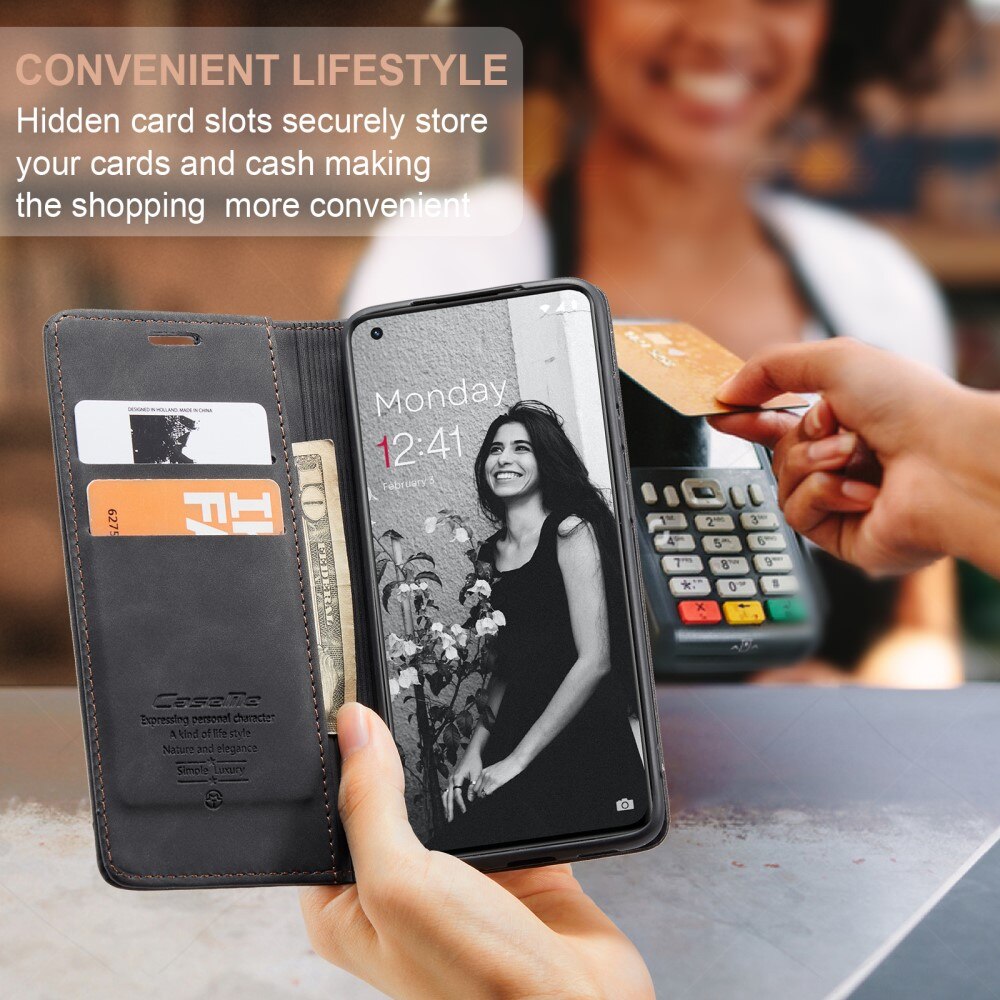 Slim Pung Etui  OnePlus 11 Sort
