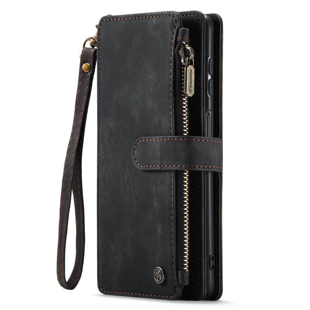 Zipper Wallet Samsung Galaxy A54 Sort