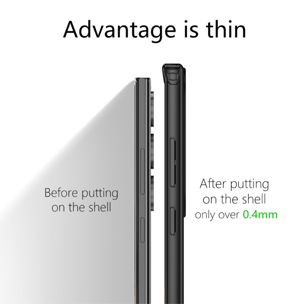 Hybridcover Kevlar MagSafe Samsung Galaxy S23 Ultra kulfiber