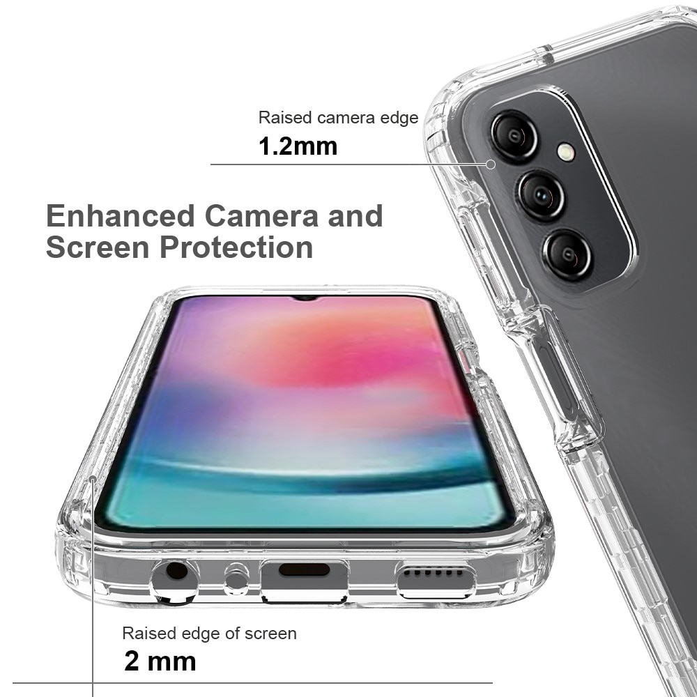 Full Protection Case Samsung Galaxy A24 gennemsigtig