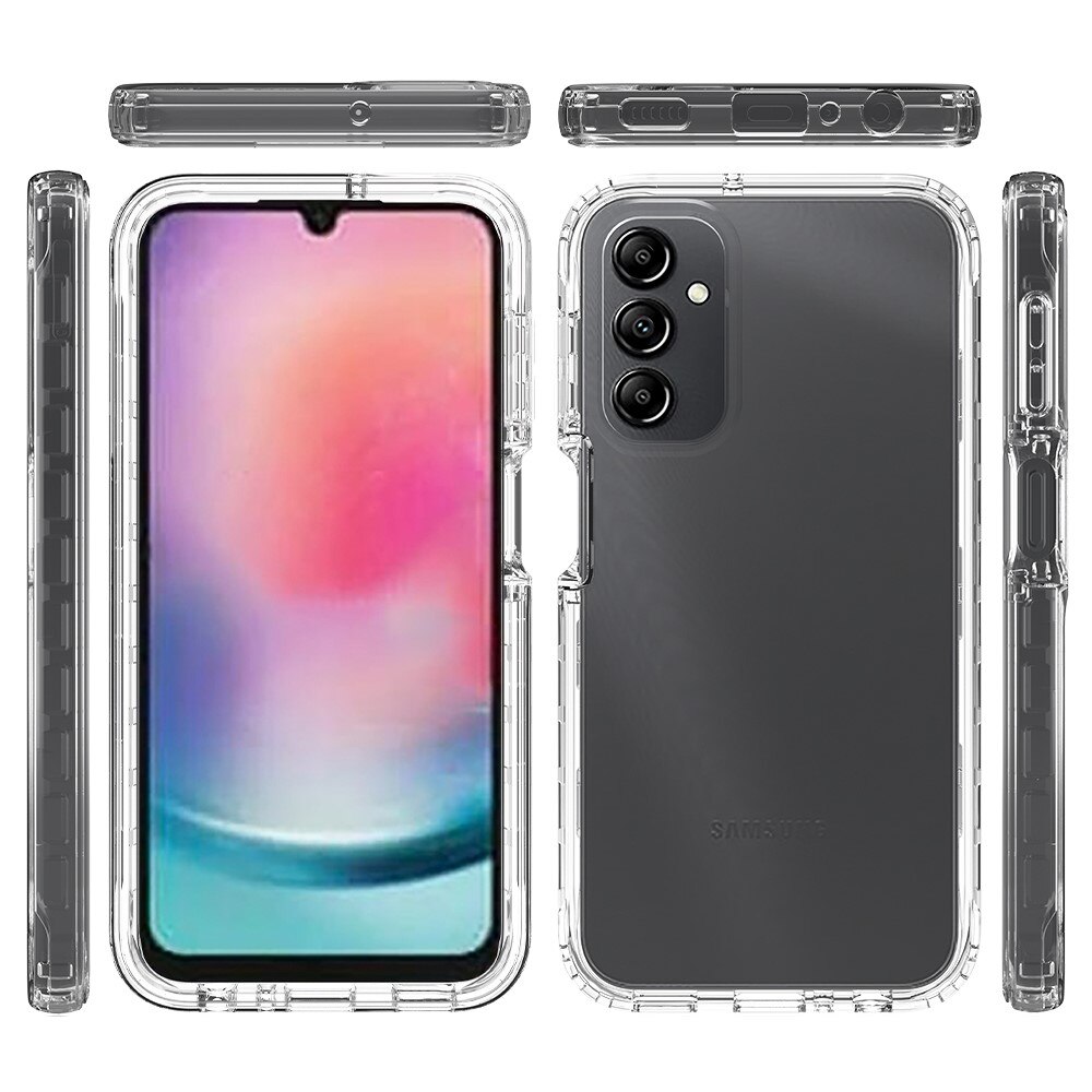 Full Protection Case Samsung Galaxy A24 Gennemsigtig