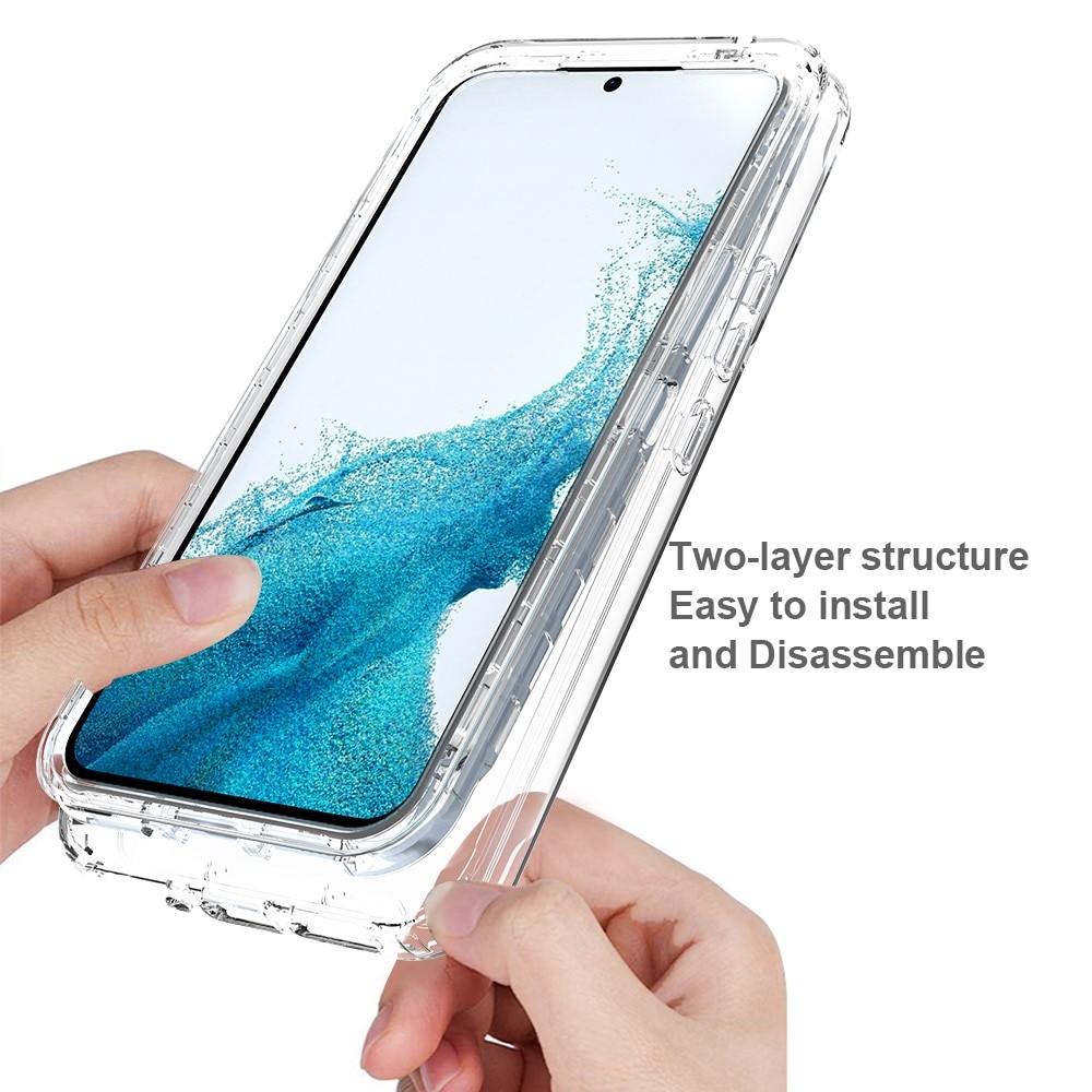 Full Protection Case Samsung Galaxy A54 gennemsigtig
