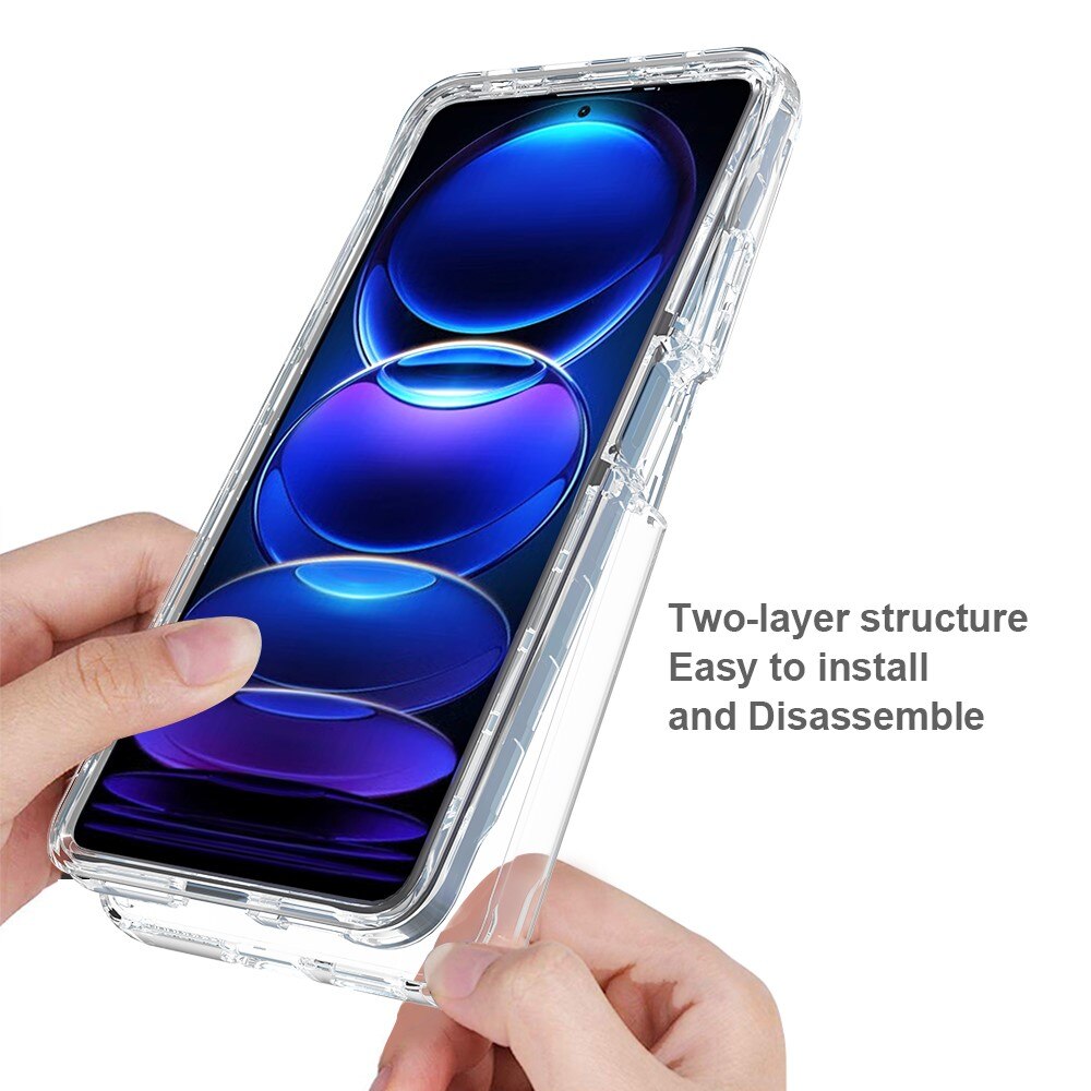 Full Protection Case Xiaomi Redmi Note 12 Pro Gennemsigtig