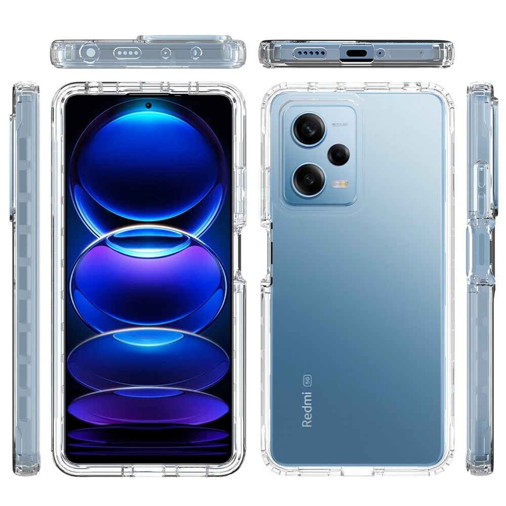 Full Protection Case Xiaomi Redmi Note 12 Pro Gennemsigtig