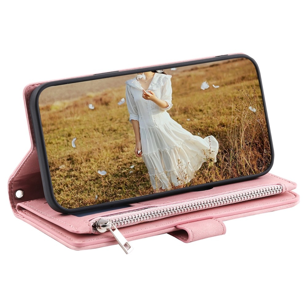 Pung Taske Samsung Galaxy A54 Quilted lyserød