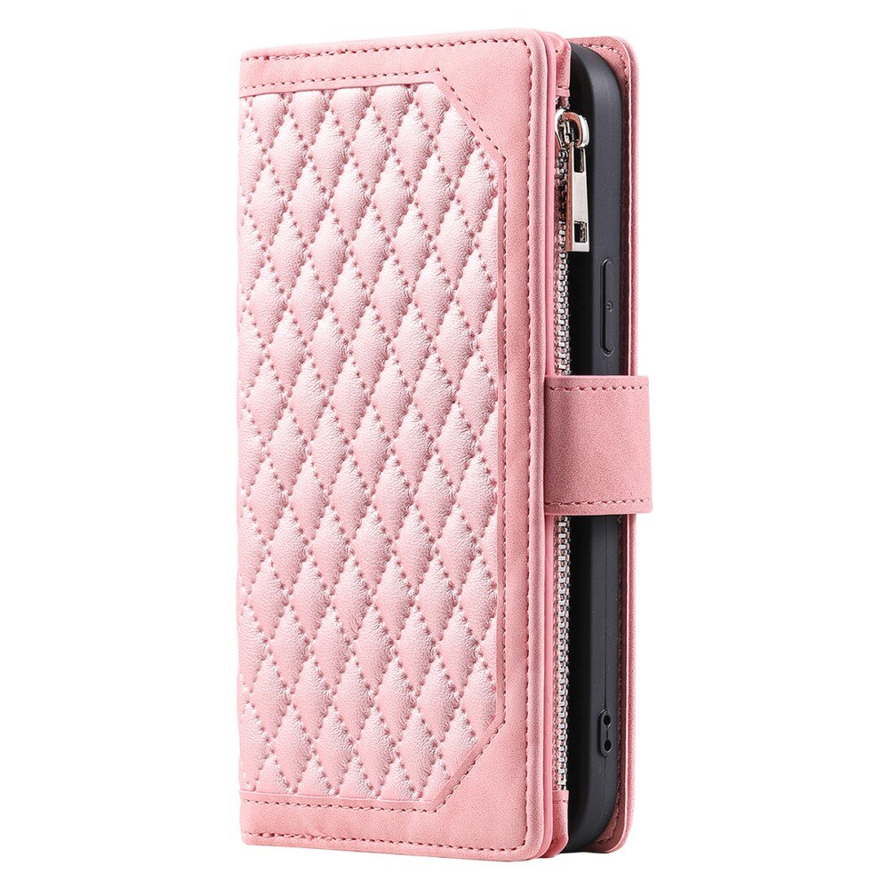 Pung Taske Samsung Galaxy A54 Quilted lyserød