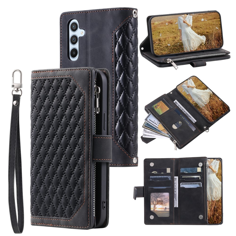 Pung Taske Samsung Galaxy A14 Quilted sort