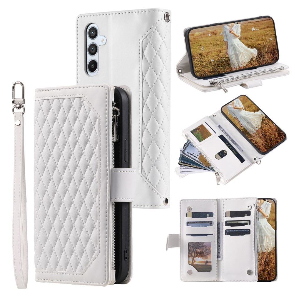 Pung Taske Samsung Galaxy A14 Quilted Hvid