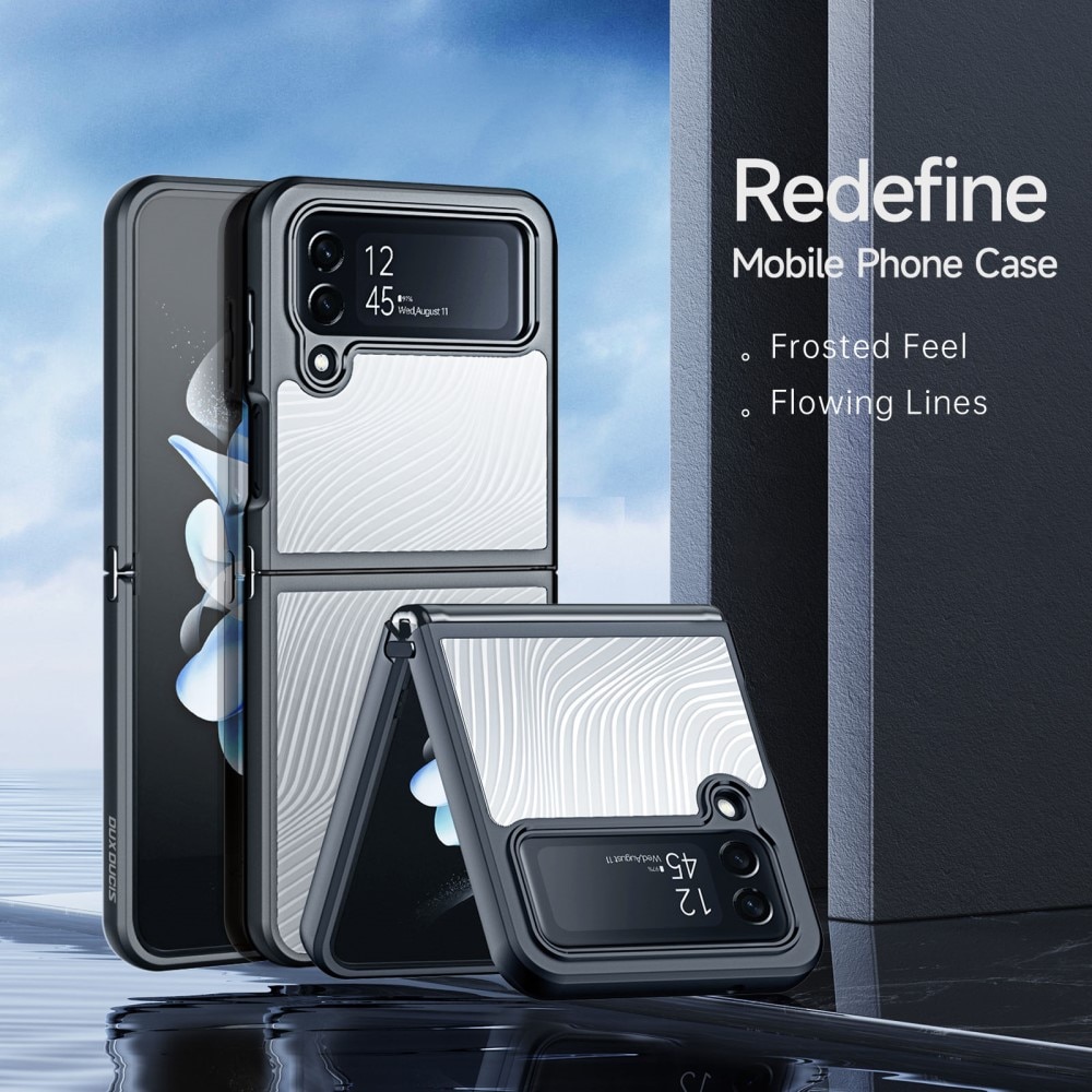 Aimo Series Cover Samsung Galaxy Z Flip 4 gennemsigtig