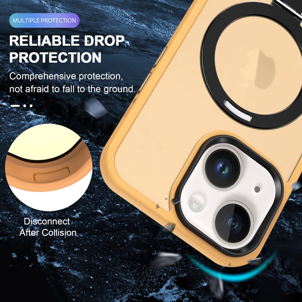 Hybridcover MagSafe Ring iPhone 13 Orange