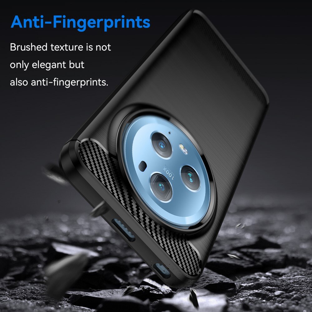 Honor Magic5 Pro Cover TPU Brushed Sort