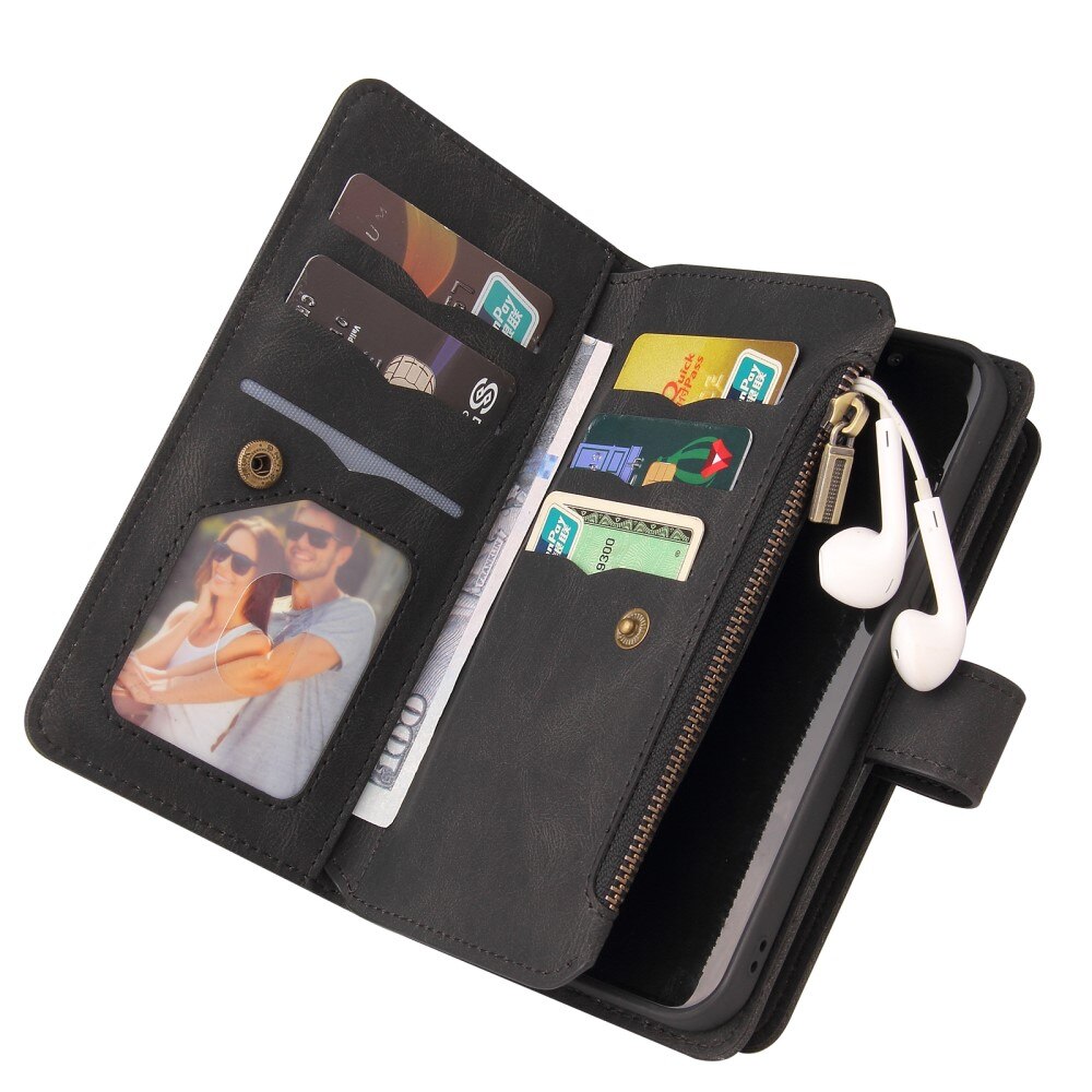 Leather Multi-Wallet Motorola Moto G23 sort