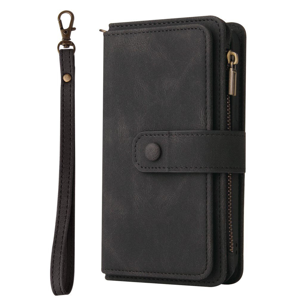 Leather Multi-Wallet Motorola Moto E13 sort