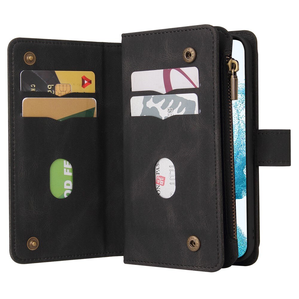 Leather Multi-Wallet Samsung Galaxy A54 sort