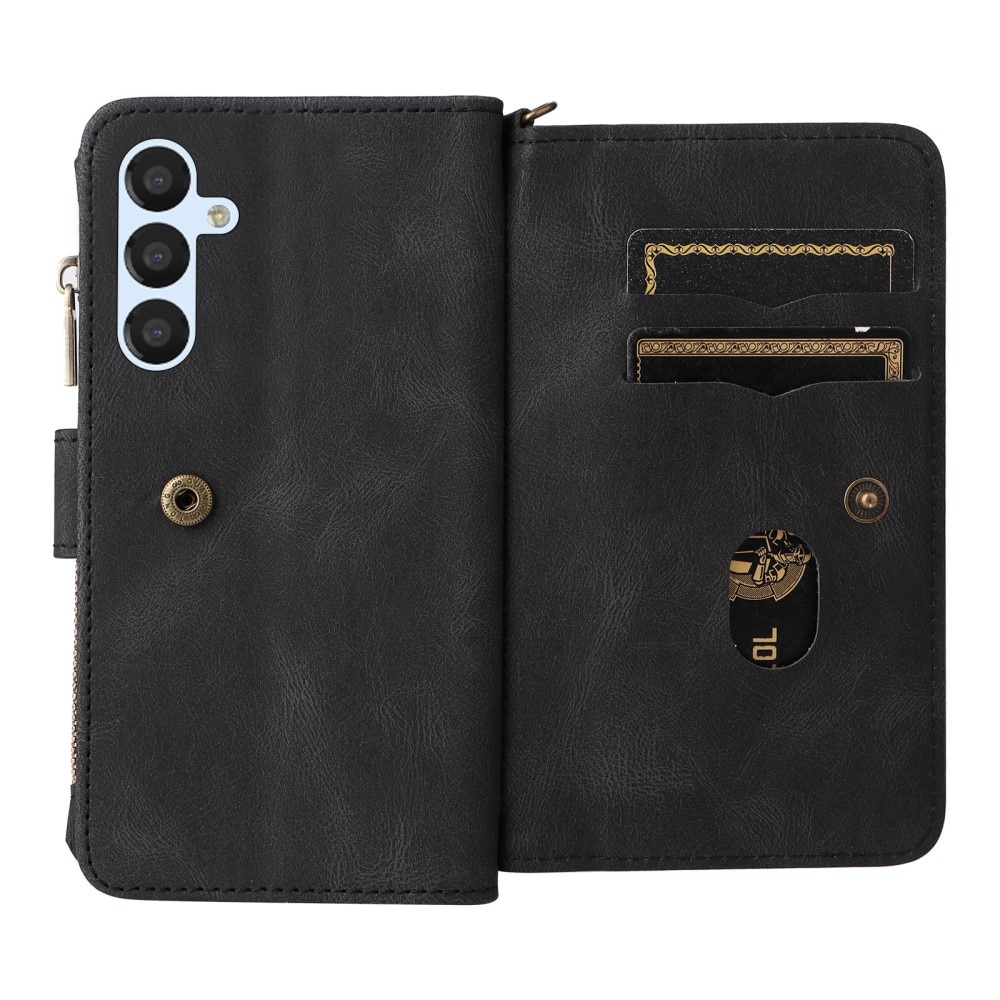 Leather Multi-Wallet Samsung Galaxy A54 sort