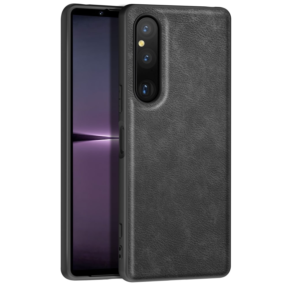 Lædercover Sony Xperia 1 V sort