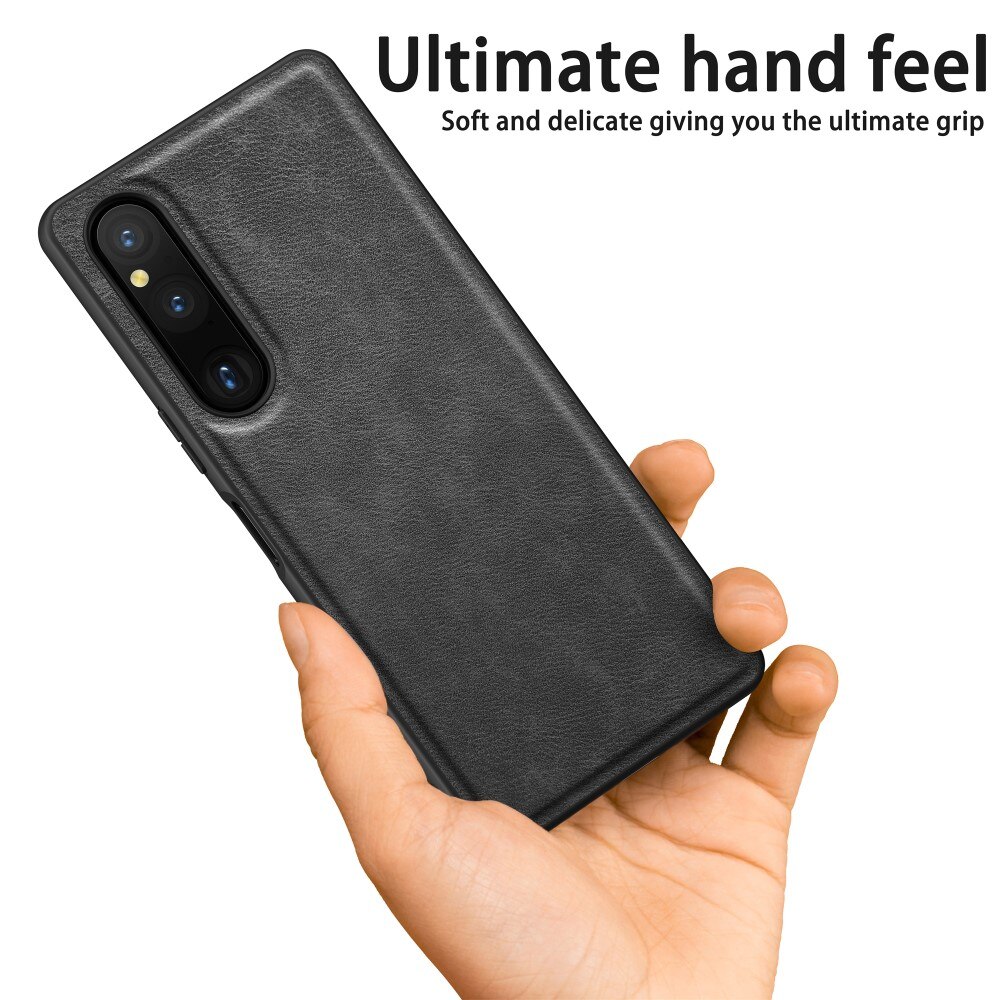 Lædercover Sony Xperia 1 V sort