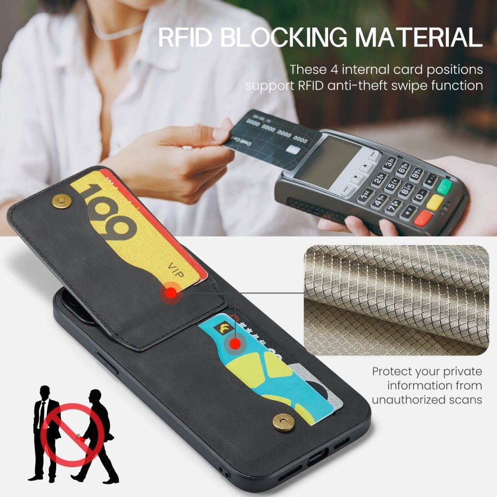 Multi-slot RFID blocking Cover iPhone 14 Pro sort