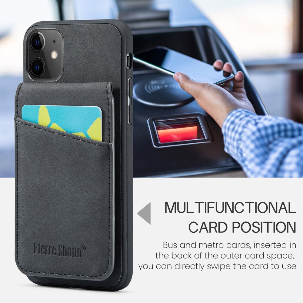 Multi-slot RFID blocking Cover iPhone 11 sort