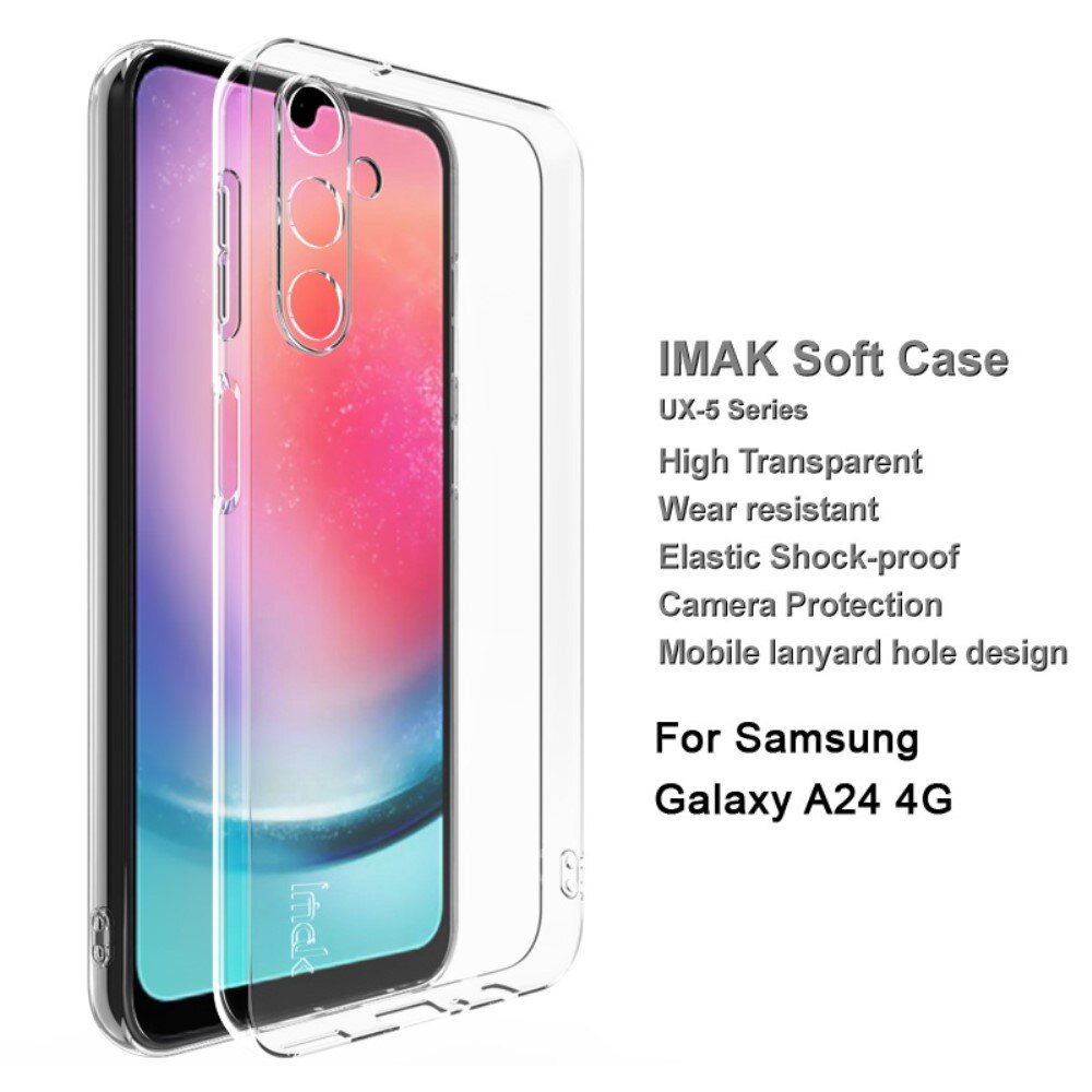 TPU Cover Samsung Galaxy A24 Gennemsigtig