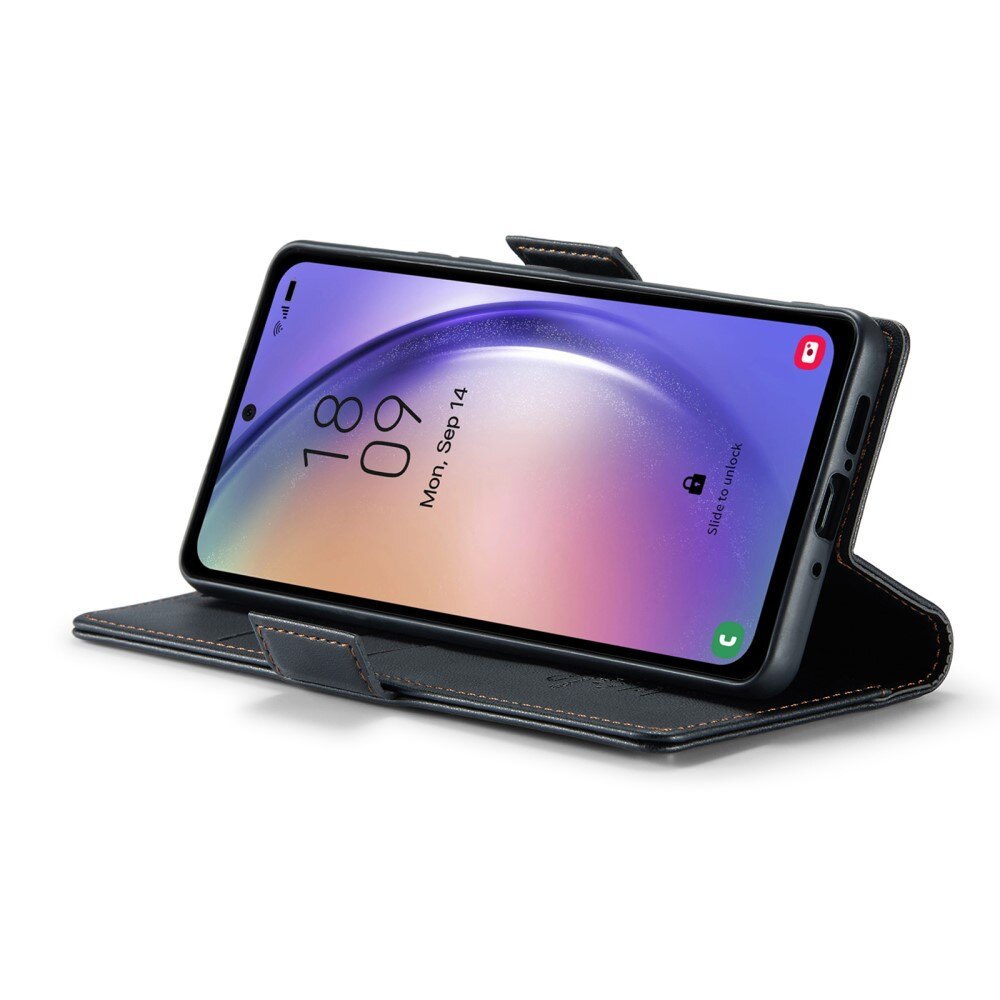 RFID blocking Slim Pung Etui Samsung Galaxy A54 Sort
