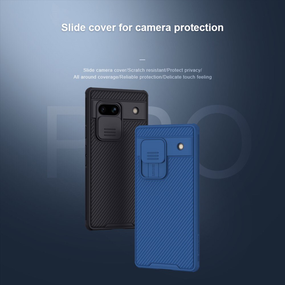 CamShield Cover Google Pixel 7a blå