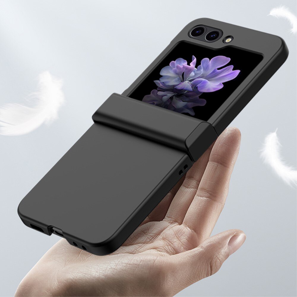 Hard Case Rubberized Hinge Protection Samsung Galaxy Z Flip 5 lysegrøn