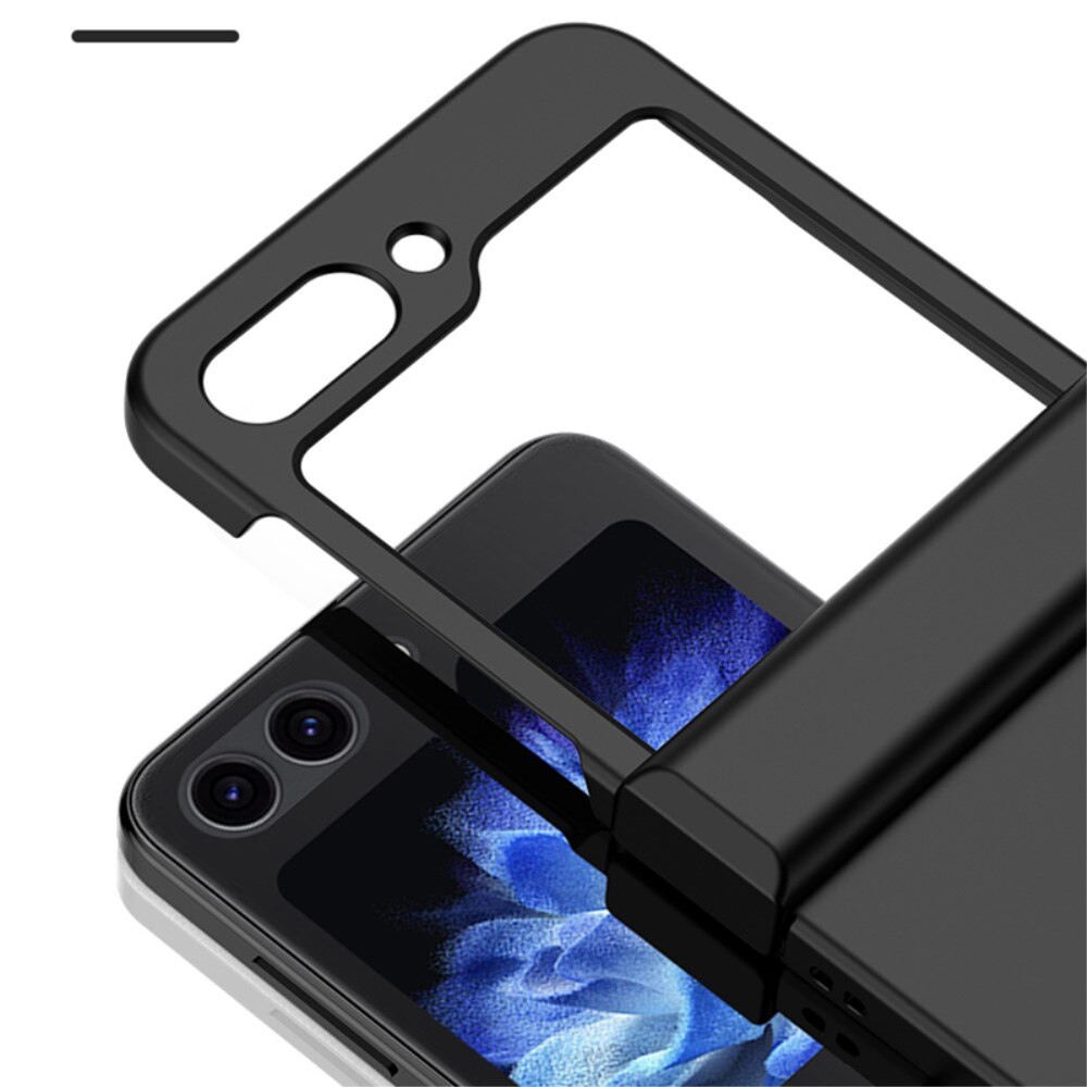 Hard Case Rubberized Hinge Protection Samsung Galaxy Z Flip 5 lysegrøn