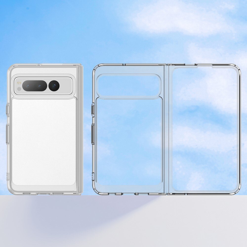 Crystal Hybrid Case Google Pixel Fold gennemsigtig