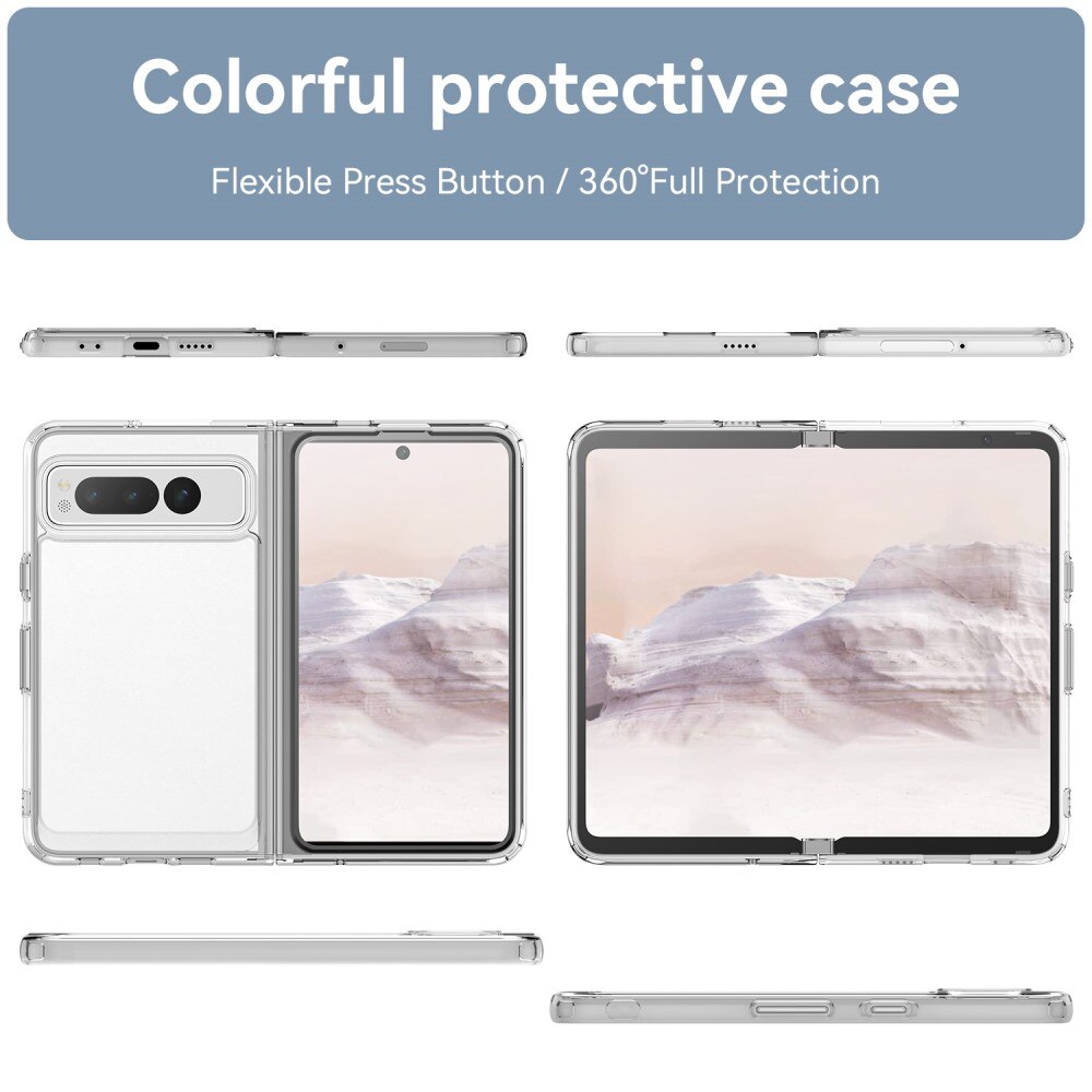 Crystal Hybrid Case Google Pixel Fold gennemsigtig