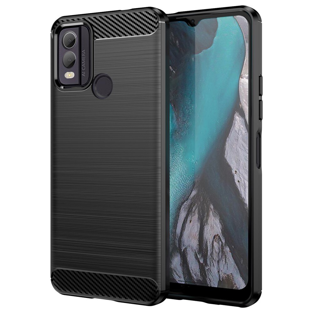  Nokia C22 Cover TPU Brushed Sort