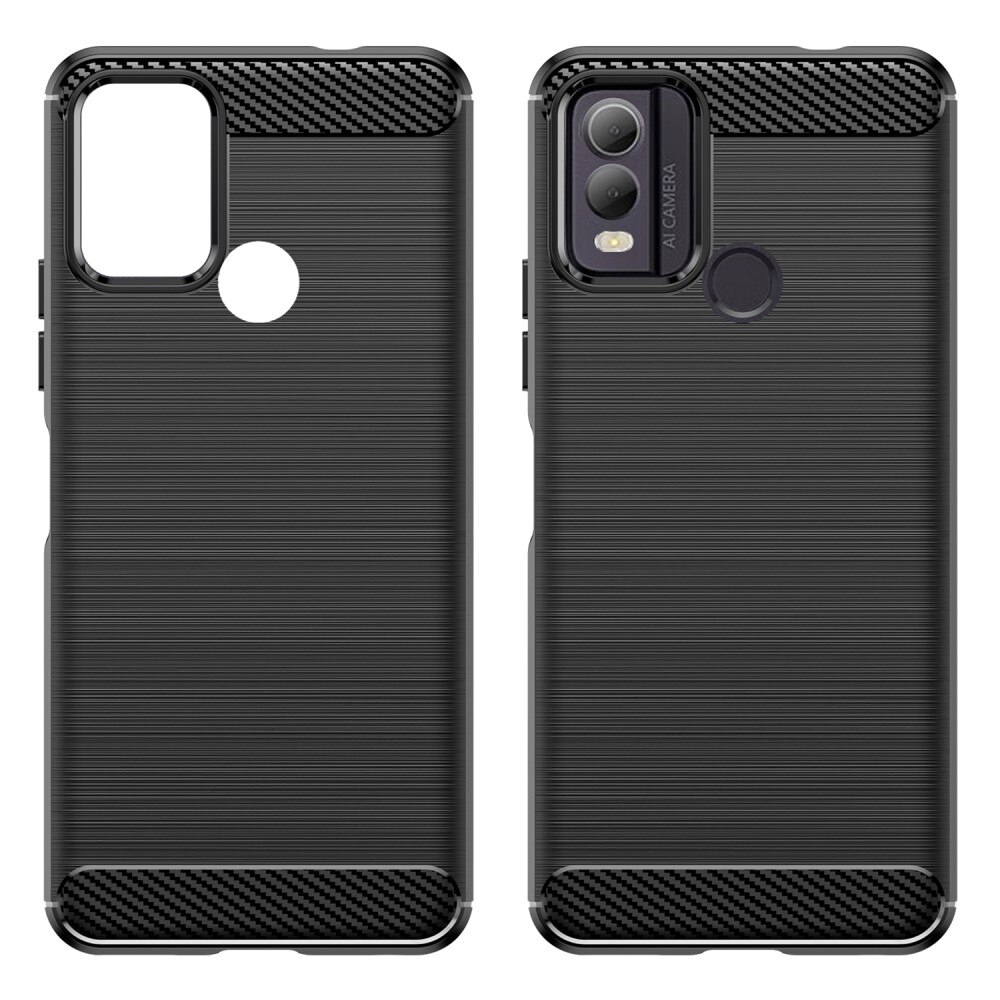  Nokia C22 Cover TPU Brushed Sort