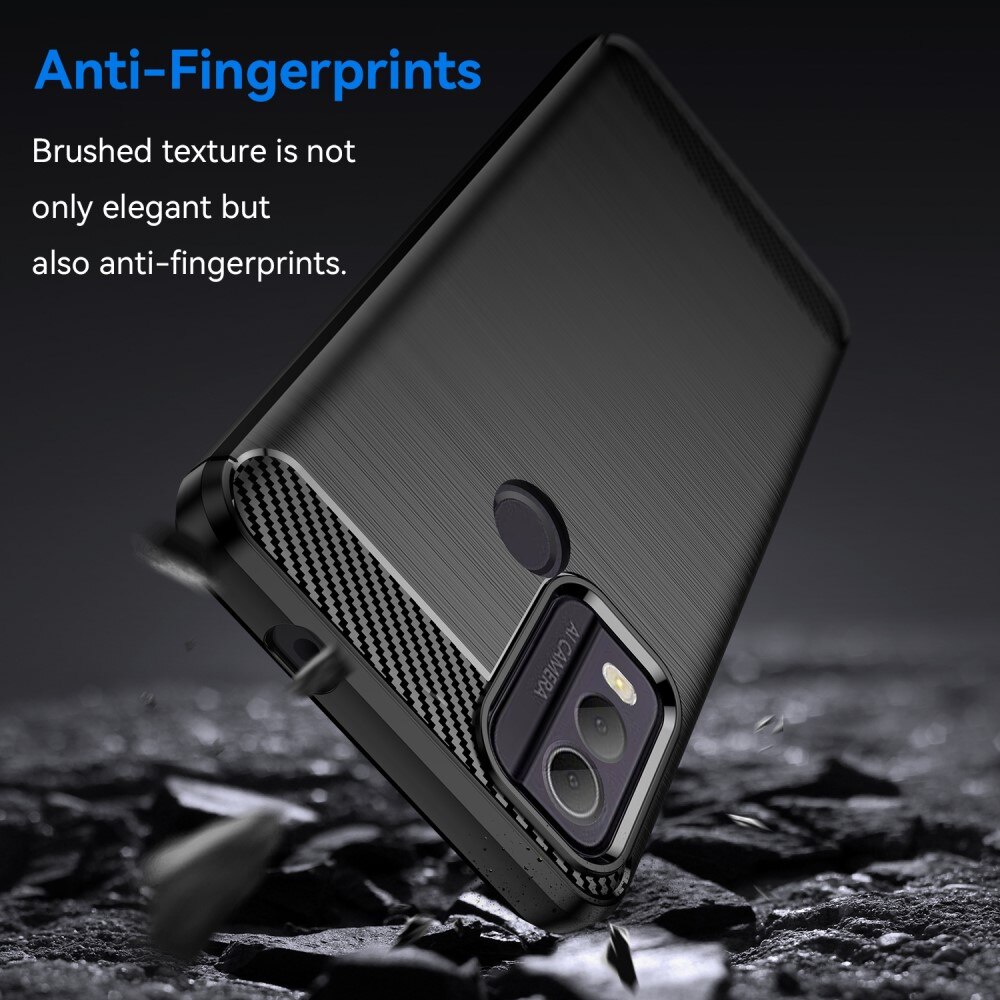  Nokia C22 Cover TPU Brushed Sort