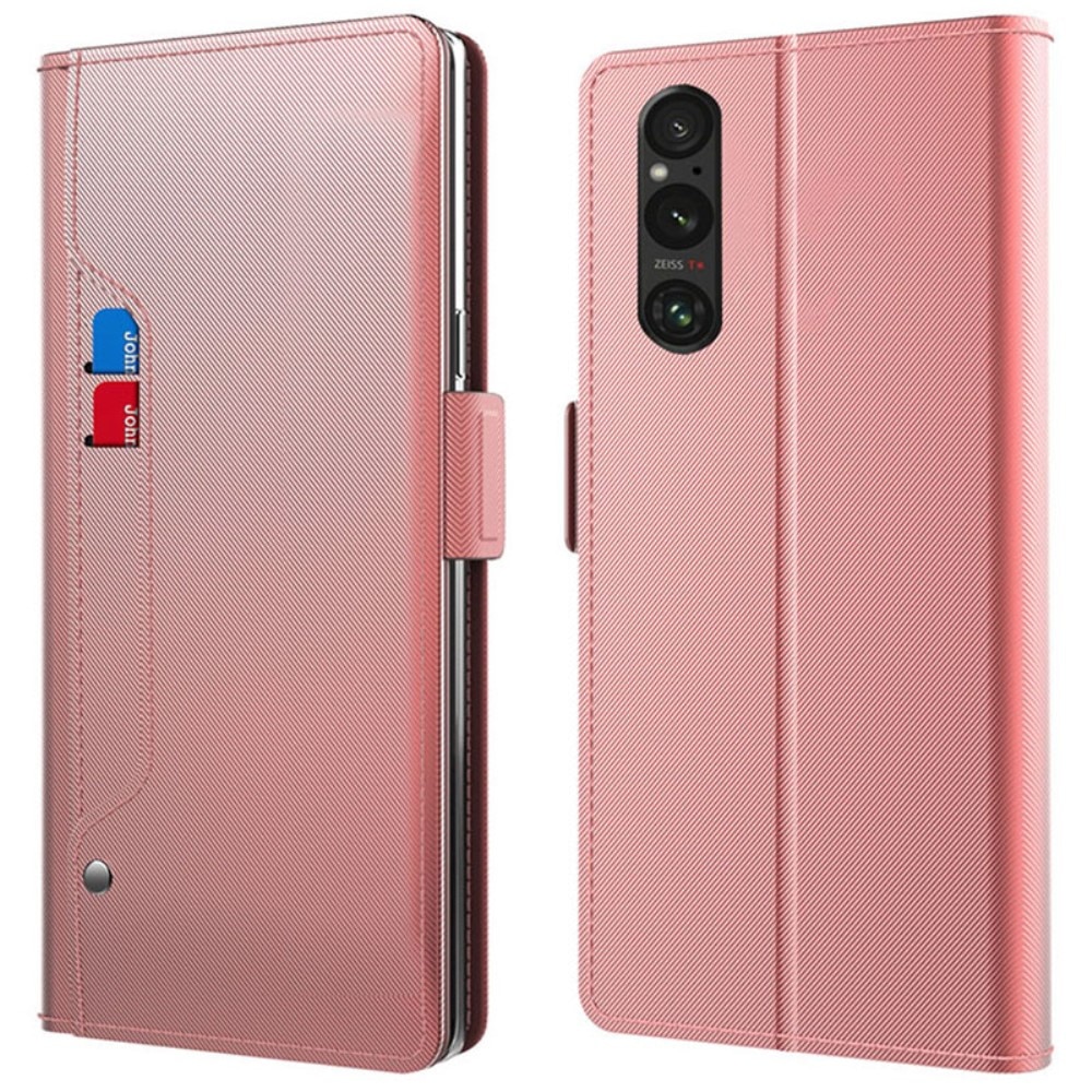 Mobiltaske Spejl Sony Xperia 10 VI rosaguld