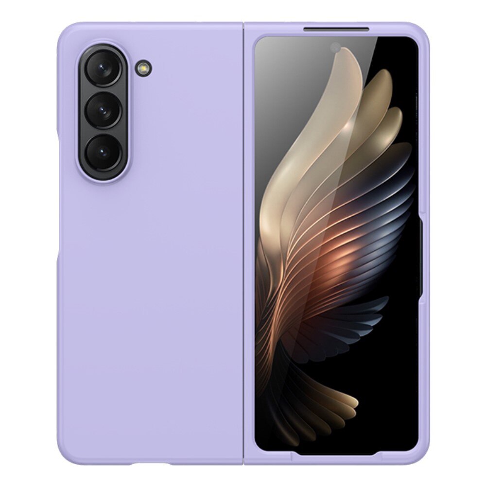 Hard Case Rubberized Samsung Galaxy Z Fold 5 lila