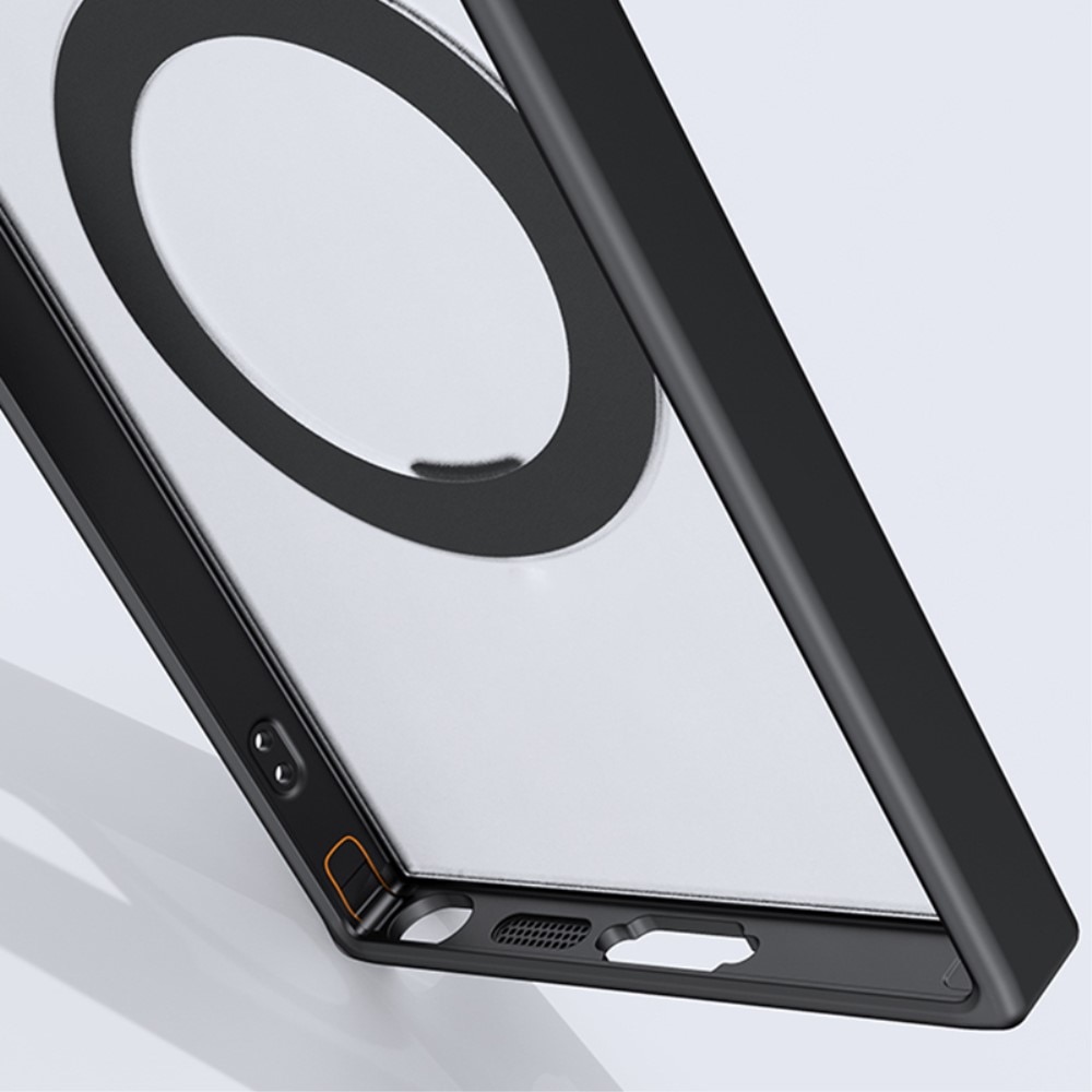 Hybridcover MagSafe Ring Kickstand Samsung Galaxy S23 Ultra sort