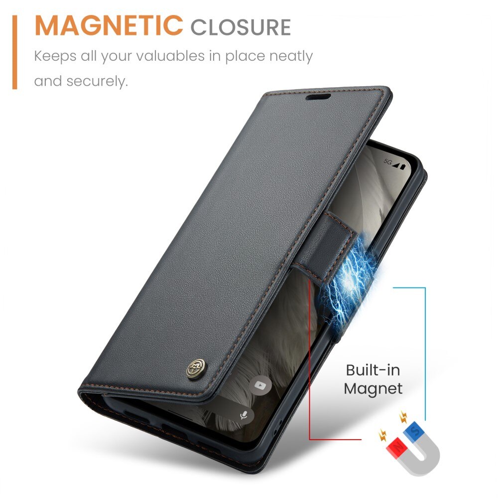 RFID blocking Slim Pung Etui Google Pixel 8 sort