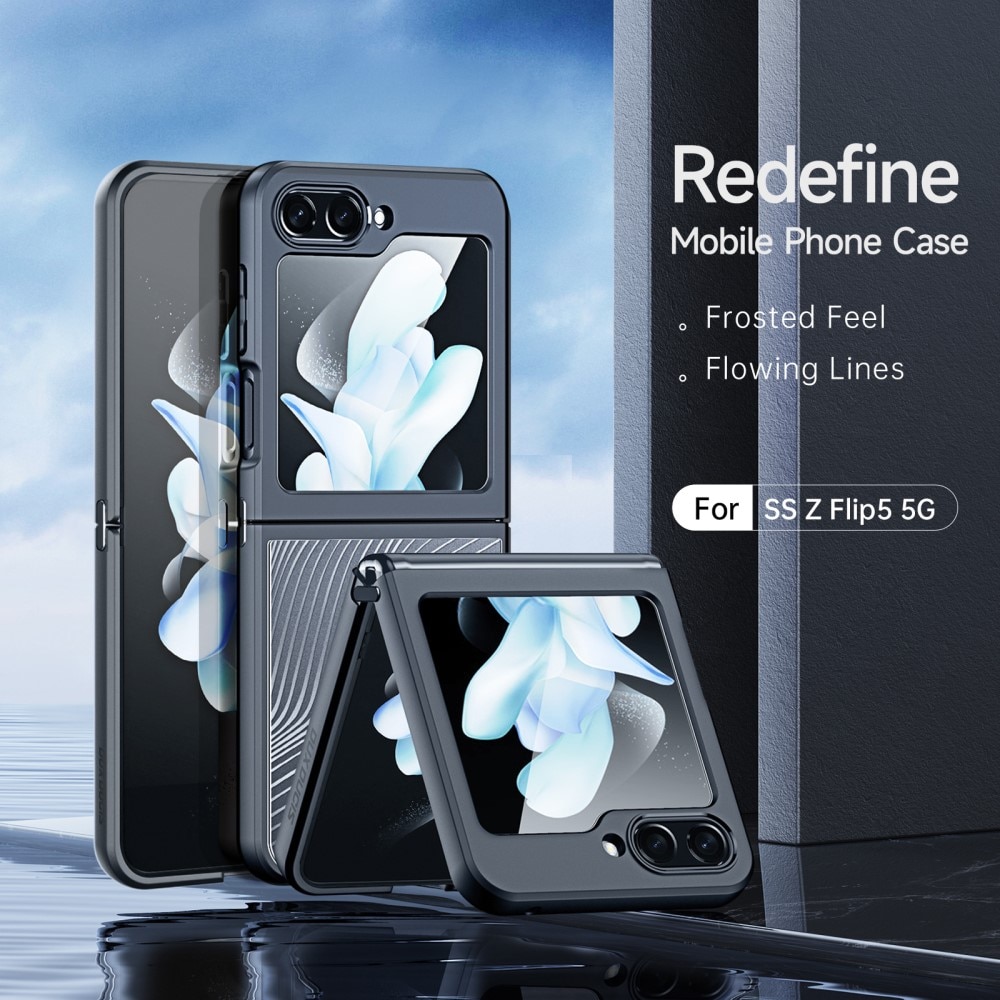 Aimo Series Cover Samsung Galaxy Z Flip 5 gennemsigtig