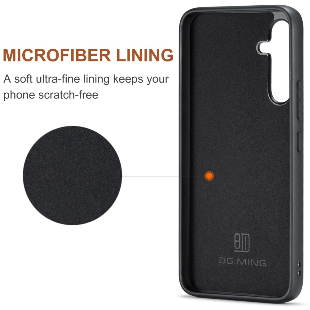 Magnetic Card Slot Case Samsung Galaxy A54 Sort