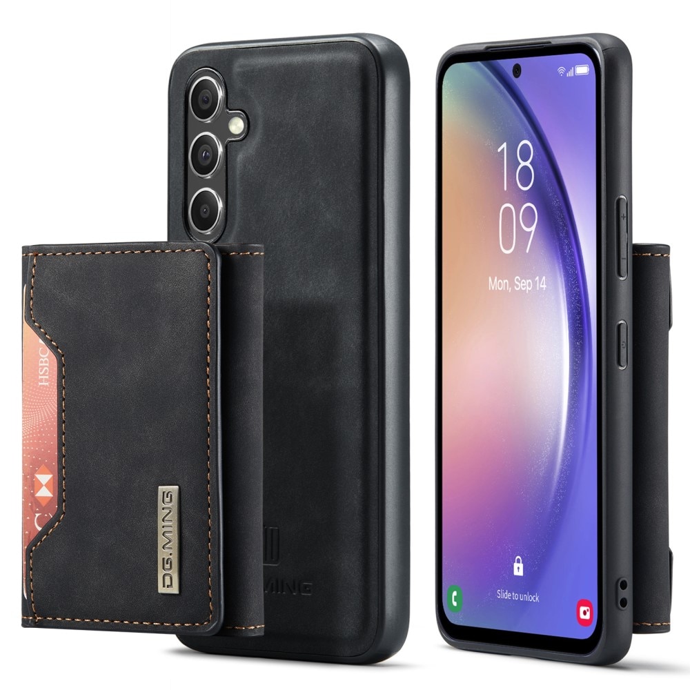 Magnetic Card Slot Case Samsung Galaxy A54 Sort
