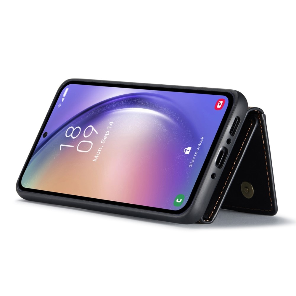 Magnetic Card Slot Case Samsung Galaxy A54 Sort